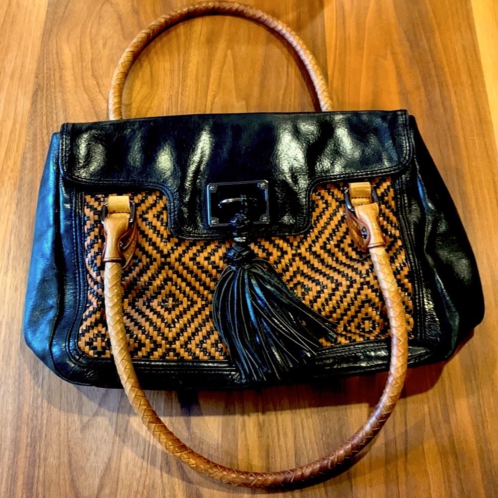 Elliot Lucca leather shoulder bag